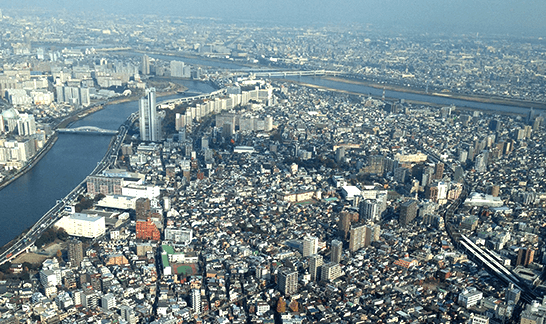 街の景色