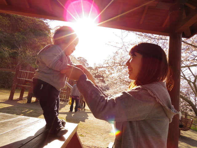 母子家庭の親子
